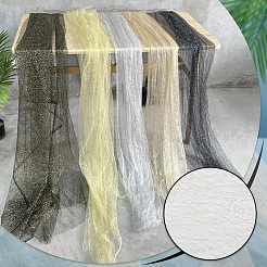 Glitzernder Polyester-Netzstoff&nbsp;DIY-WH0661-46A