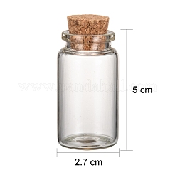 Стеклянные бутылки стеклянные фляги AJEW-H004-4