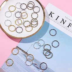 Соединительные колечки тибетского стиля PALLOY-PH0013-22-FF