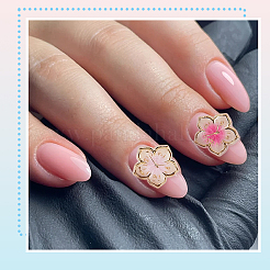 60шт 10-х цветное покрытие акриловые кабошоны&nbsp;MRMJ-SC0001-46