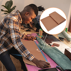 ПВХ кожа ткани&nbsp;DIY-WH0889-04B