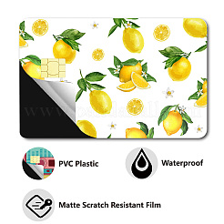 ПВХ пластиковые водонепроницаемые наклейки для карт DIY-WH0432-133