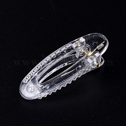 Прозрачные пластиковые заколки крокодил PHAR-F016-03