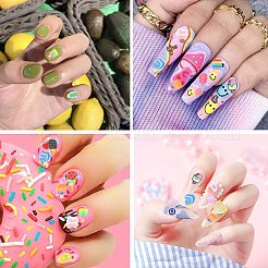 Кабошоны из полимерной глины ручной работы&nbsp;CLAY-CJC0014-04