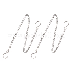 Крючки для вешалок из нержавеющей стали в форме S HJEW-JM03409