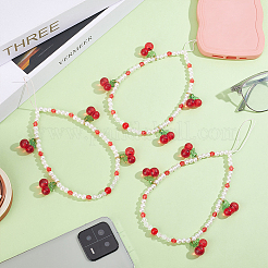 3 шт. ремни для мобильного телефона из акрила и АБС&nbsp;AJEW-HY0003-07