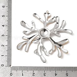 Большие двухцветные подвески из нержавеющей стали 304&nbsp;STAS-B120-01GP-01