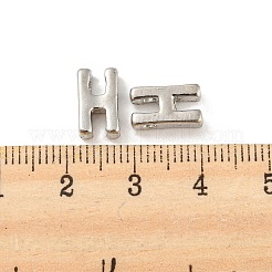 Бусины из покрытого платиной сплава PALLOY-CJC0001-64P-H