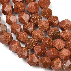 Chapelets de perles en goldstone synthétique&nbsp;GG-CBA199E-A01-6mm