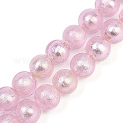 Стеклянные бусины FOIL-F002-01C