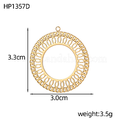 Подвески из нержавеющей стали 304&nbsp;STAS-OY006-99G