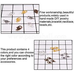 Застежки когтей омара в виде сердца в тибетском стиле PALLOY-PH0012-58