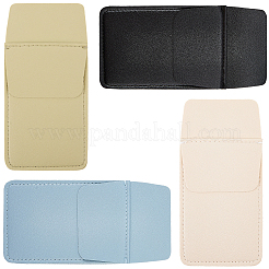 Estuche rectangular de cuero para bolígrafos&nbsp;DIY-CL0001-70B