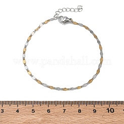 Bracelets à maillons en acier inoxydable 304 pour femmes&nbsp;BJEW-D466-05GP