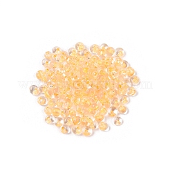 6/0 внутренний цвет прозрачный стеклянный бисер&nbsp;SEED-T007-07F