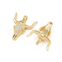 Латунные микро проложить кубического циркония подвески&nbsp;KK-B157-09G