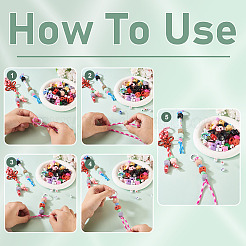 DIY Schlüsselbund machen Kits&nbsp;DIY-TA0013-39A
