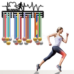 Модная железная вешалка для медалей ODIS-WH0037-257