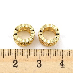 Латунные микро проложить Цирконий Европейский бисером KK-H452-20G