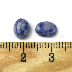 Natürliche blaue Fleck Jaspis Cabochons&nbsp;G-A094-01B-49