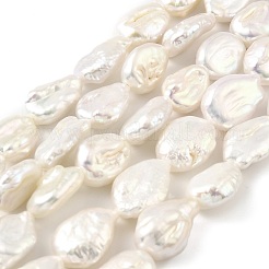 Барокко натуральный жемчуг кеши нити бусы PEAR-B004-14A-01A