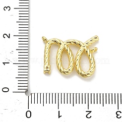 Латунные микро проложить кубического циркония подвески KK-F915-07G