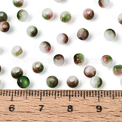 Glasperlen im Ziehbank-Stil&nbsp;SEED-Q039-01L