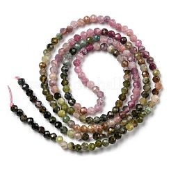 Натуральный турмалин бисер нитей G-G0005-C04