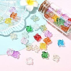 100 Stück 11 Farben handgefertigte Bunte Malerei & Perlen&nbsp;LAMP-CJ0002-89