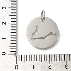 Подвески из нержавеющей стали 304 с защитой от потускнения STAS-M074-02F-P