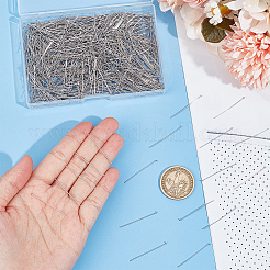 1000 шт. штифты с плоской головкой из нержавеющей стали 304 STAS-UN0054-05