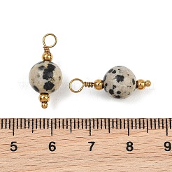 Dalmata naturale ciondoli diaspro&nbsp;GG-CBA5E56-07G-02