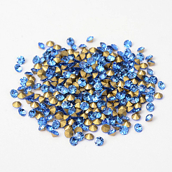 Strass de grade A de dos en plaqué de diamand en verre&nbsp;RGLA-SS6-005