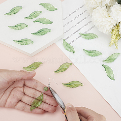 300шт 6 стиля прозрачные акриловые подвески FIND-DR0001-41