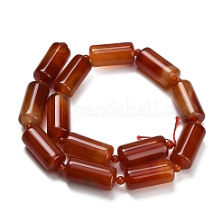 Натуральный красный агат бисер нитей&nbsp;G-B178-I02-01