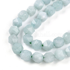 Натуральный майяр нефрит / бурманский нефрит бисерные пряди G-T108-27A-01