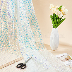 1 m Polyester- und PVC-Paillettennetzgewebe&nbsp;DIY-CY0003-54A