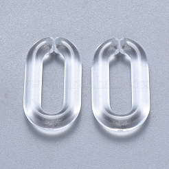 Anneaux de liaison acryliques transparents&nbsp;X-TACR-T018-01