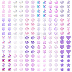 Непрозрачные акриловые бусины&nbsp;SACR-TA0001-45B