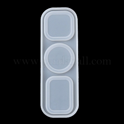 Quadratische/runde/rechteckige Mini-Serviertablett-Anhänger zum Selbermachen aus Silikon&nbsp;SIMO-R002-02A