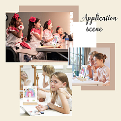 Акриловые и деревянные дисплеи для серег EDIS-WH0016-01