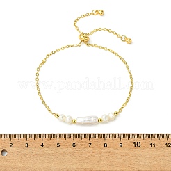 Verstellbare Armbänder mit Schiebeverschluss aus Messing&nbsp;BJEW-JB14044
