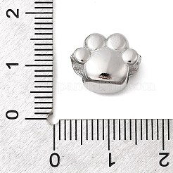 Европейские бусины из нержавеющей стали 304 STAS-D153-09A-P