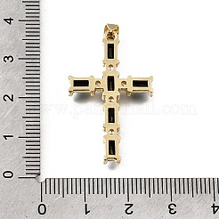 Pendentifs en laiton pavé de zirconiums cubiques de Pâques&nbsp;CU-E002-01E-G