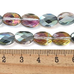 Стеклянные бусины с гальваническим покрытием &nbsp;EGLA-L045-A-HP02