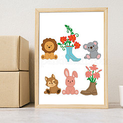 Углеродистая сталь разрезает трафареты DIY-WH0309-1210