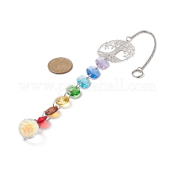 Стекло каплевидное окно висит ловцы солнца HJEW-JM00934