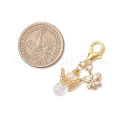 Стекло подвесные украшения&nbsp;HJEW-MZ00376-01