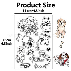 ПВХ пластиковые прозрачные штампы DIY-WH0439-0145