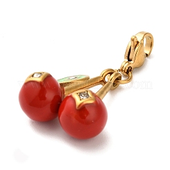 Подвесные украшения из эмали из нержавеющей стали 304&nbsp;LS-STAS-K304-01G